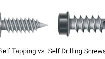 Self Tapping vs. Self Drilling Screws