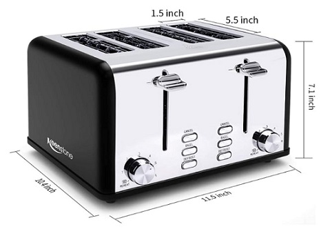toasters keenstone dimensions