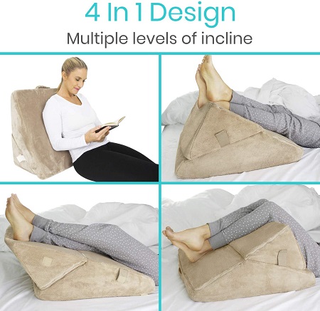 Versatile wedge pillows