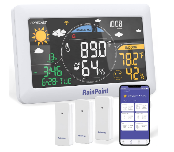 Rainpoint App Control Weather Station