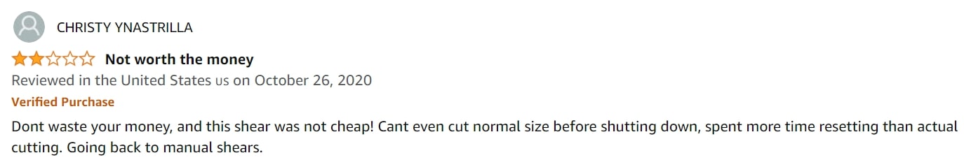 Amazon Review