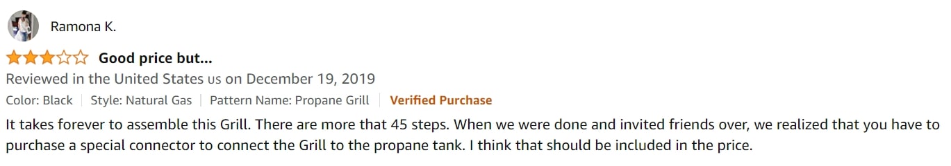 Amazon  review