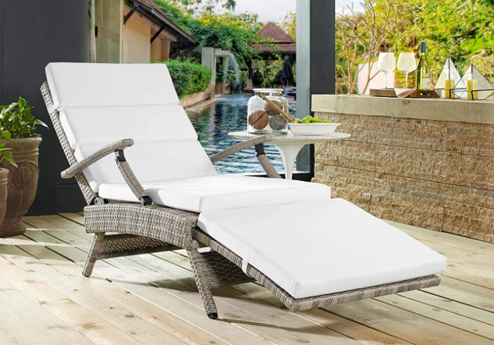 Modway Patio Chaise Lounge